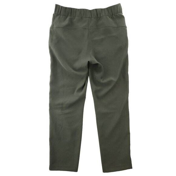 Lululemon On The Fly Pants 26" W5BM4S Lightweight Wrinkle Free Green Size 6 - Picture 2 of 11